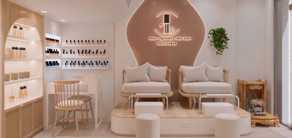 Dịch vụ uốn mi tự nhiên tại Tlee Nails Room