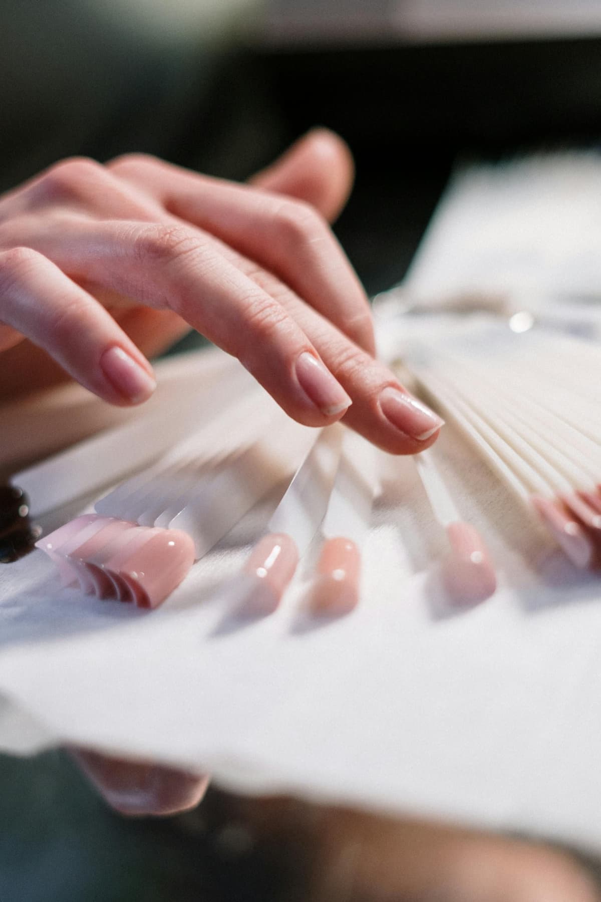 French nail tự nhiên