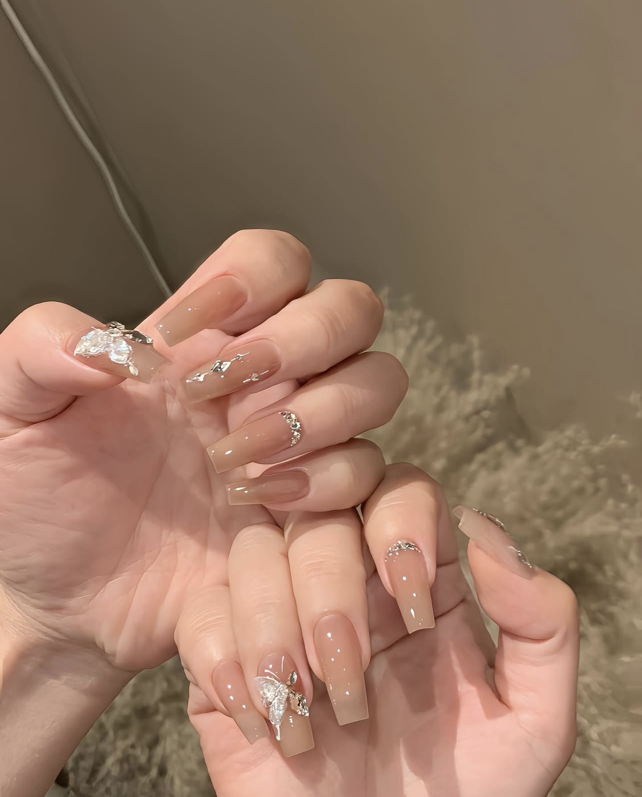 mẫu nail tết 2025